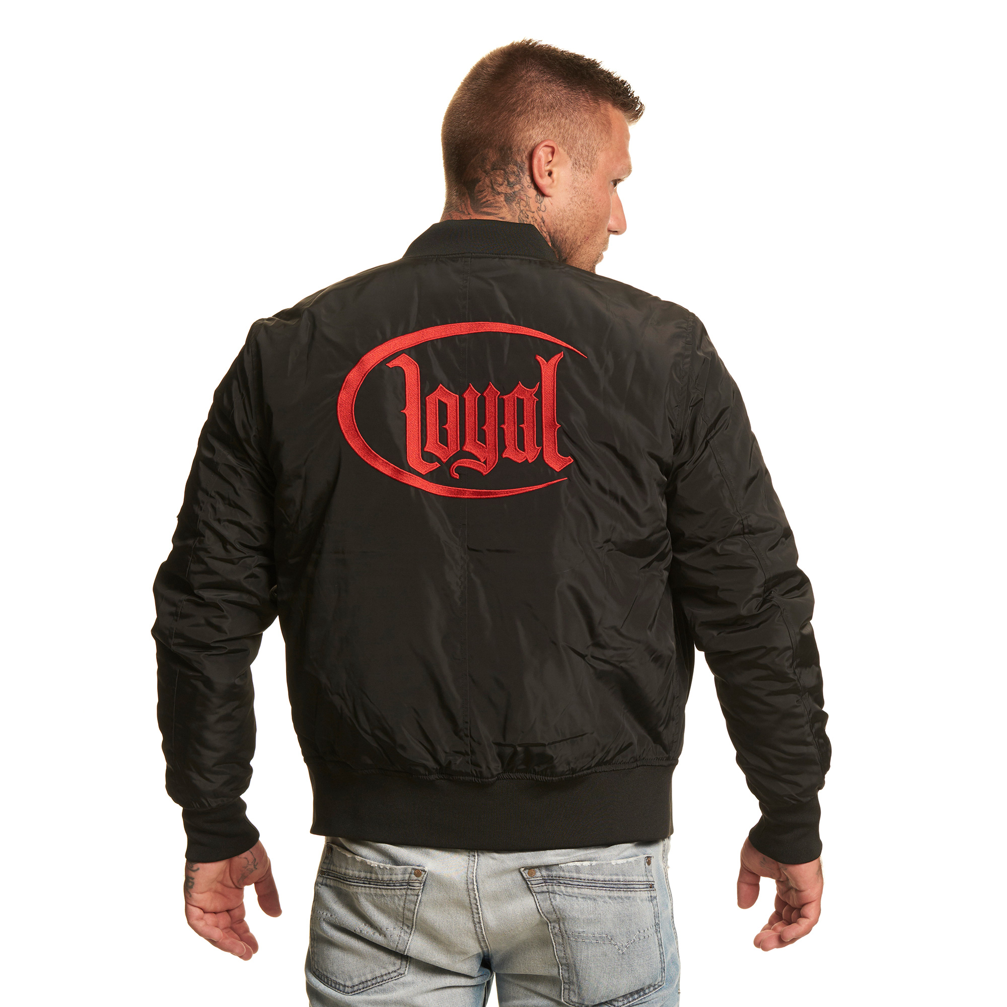 Loyal Shop - Loyal Circle Red - Kontra K - Bomber Jacke